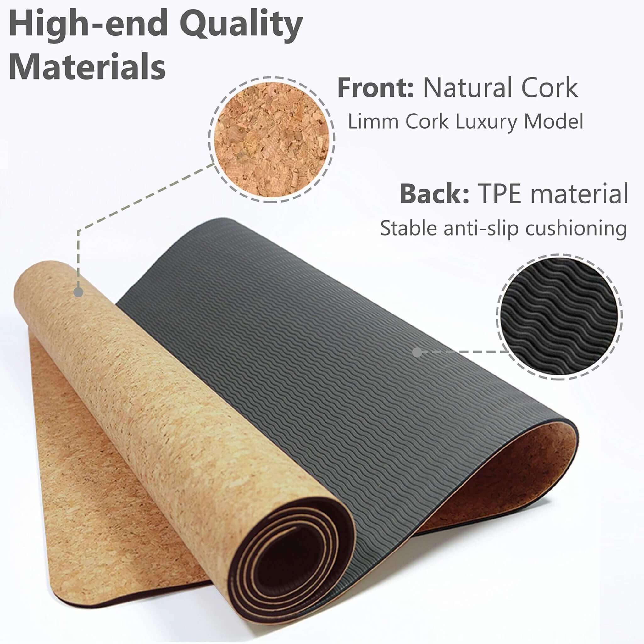 Why You Should Choose a Natural Cork Yoga Mat